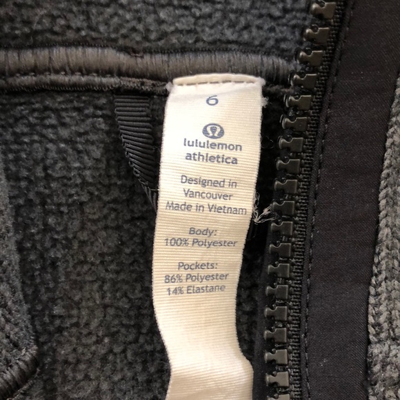 Lululemon Fleece and Thank you 1/2 Zip Hoody - Picture 2 of 7